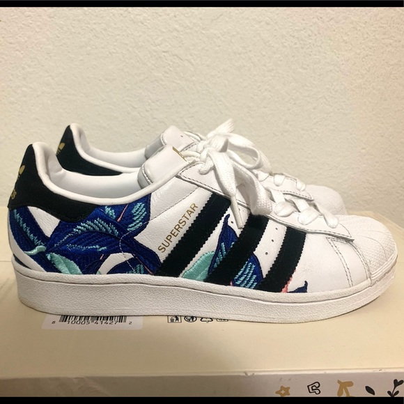 embroidered adidas shoes